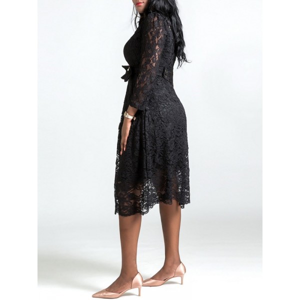 High Quality  Perspecitve Lace Dress 