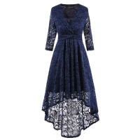 Ankle-Length Pullover Summer Women's Lace Dress